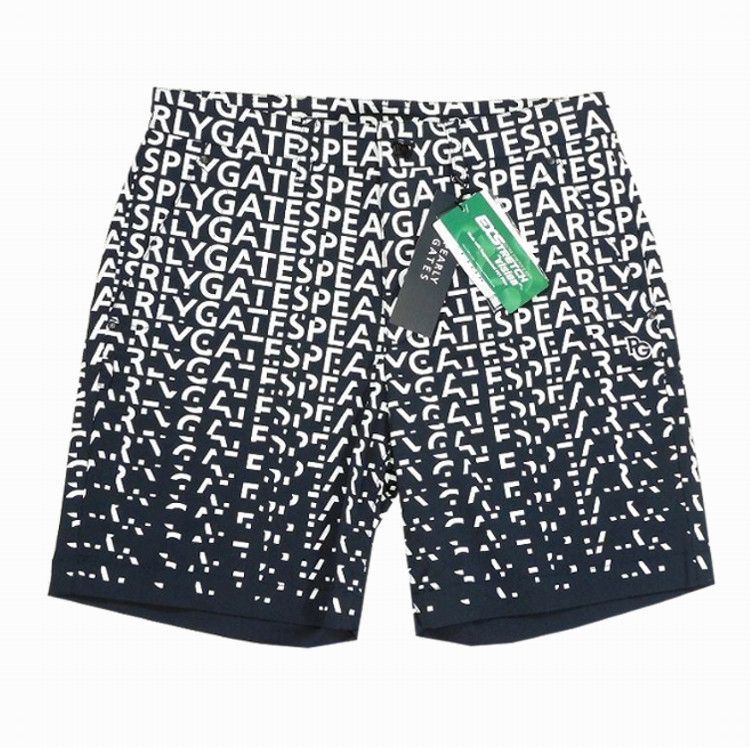 Pearly gates パーリーゲイツ　グラデーション　ハーフパンツ　メンズ 新品 定価30,800円 パ―リーゲイツ ゴルフ ハーフパンツ 4(M) 76-80cm