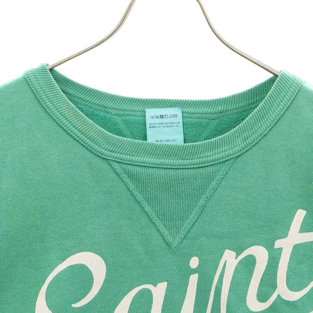 SAINT MICHAEL (セントマイケル) 21AW RAGLAN SWEAT SHIRT ラグラン  