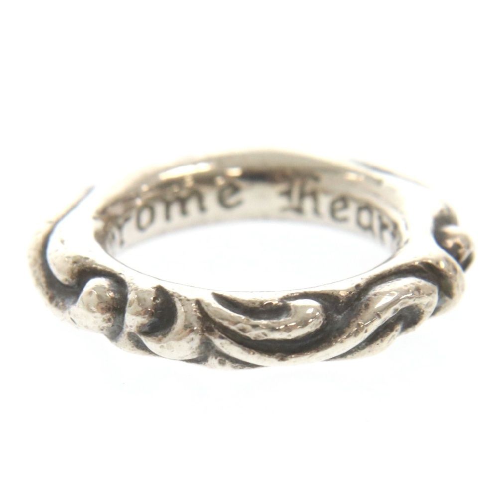 CHROME HEARTS (クロムハーツ) SCRL BAND スクロールバンド シルバーリング 9号