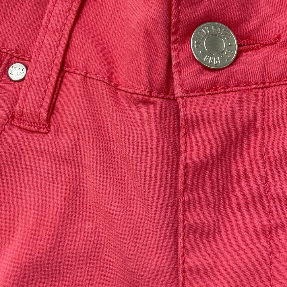 サイズ：0 PEARLY GATES パーリーゲイツ ストレッチ パンツ ピンク系