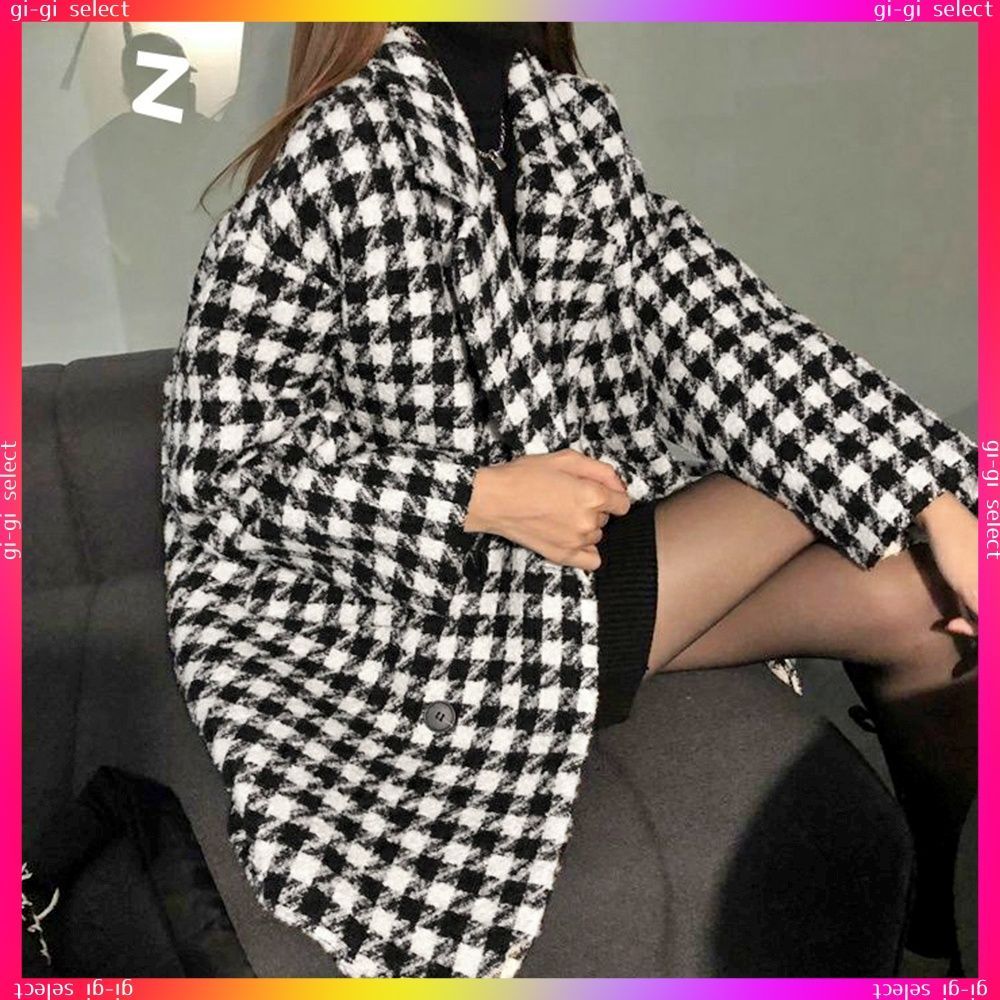 送料無料 千鳥格子柄 ジャケット 中綿コート 秋冬レディース おしゃれ
