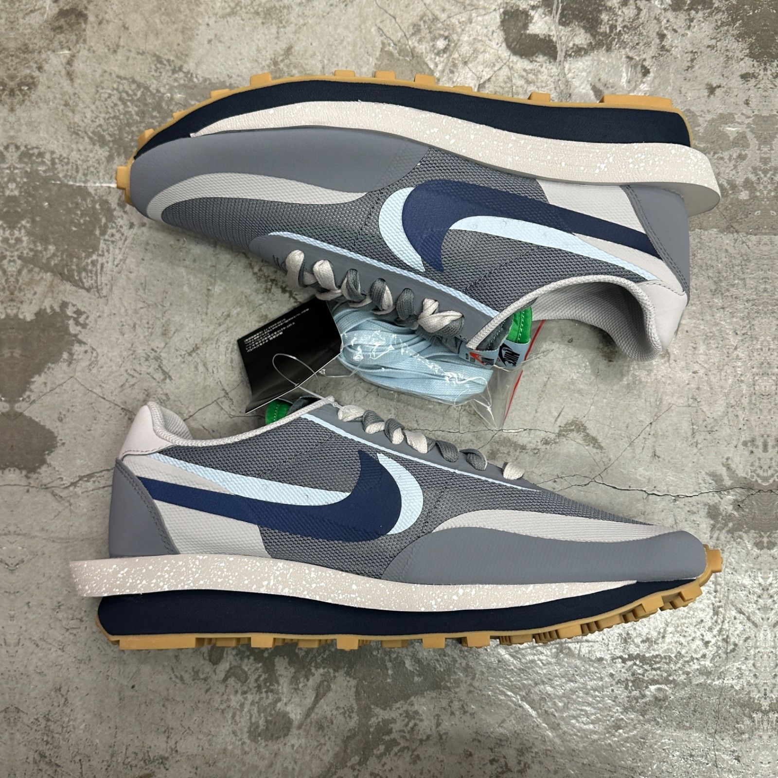 未使用品 CLOT × Sacai × Nike LD Waffle 