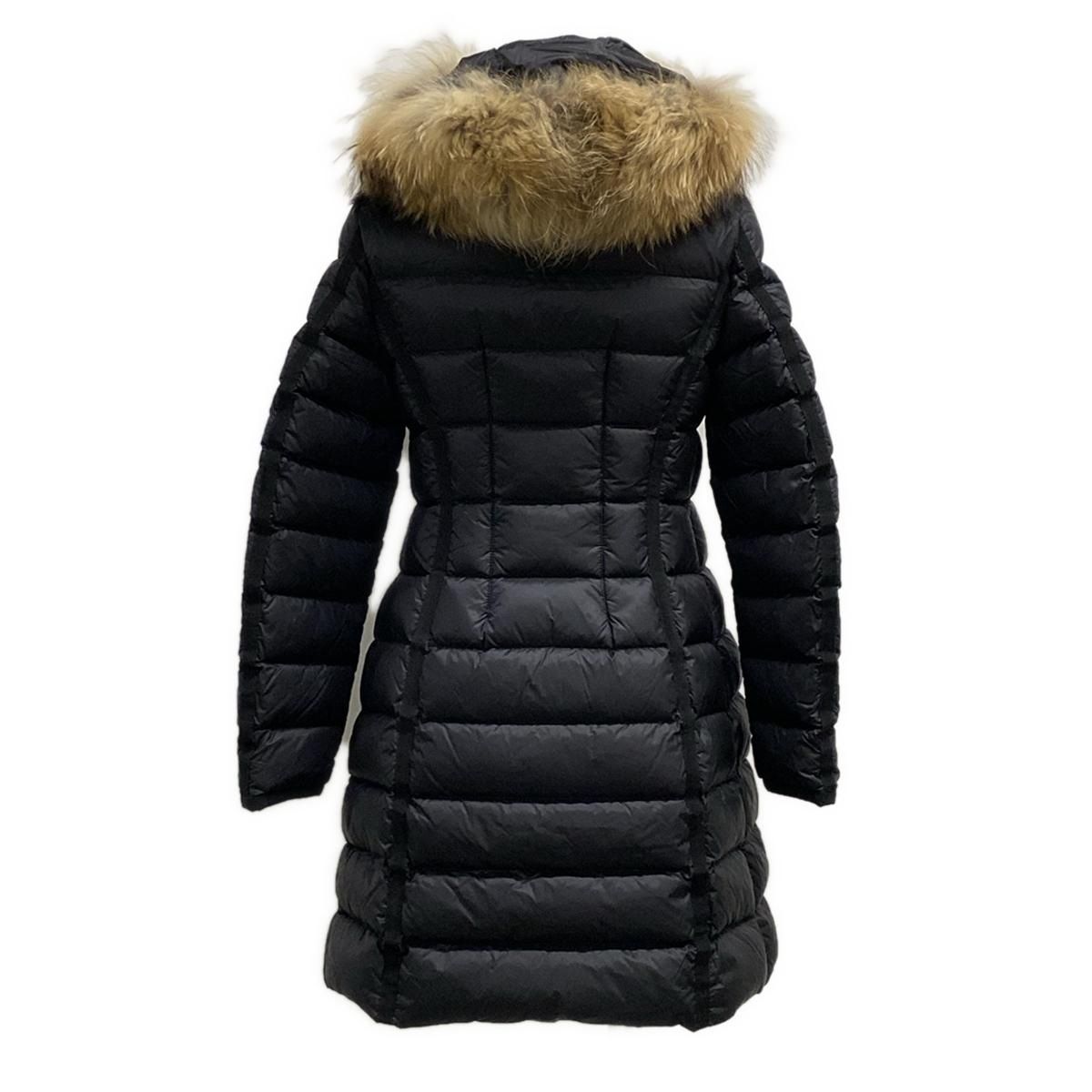 MONCLER(モンクレール) ダウンコート サイズ0 XS レディース HERMIFUR(エルミファー) 49900-15-53048 黒 長袖/冬  ダウン - メルカリ