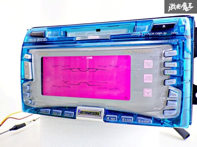 Yahoo!オークション - (作動確認済)当時物 KENWOOD CD MD RADIO