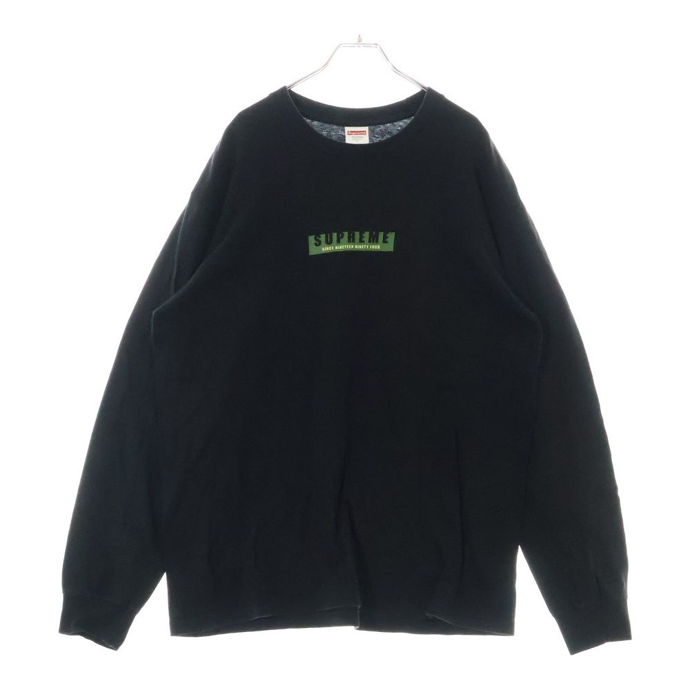 Supreme ロングスリーブTシャツ M 黒 シュプリーム Supreme Supreme シュプリーム Long Sleeve BLANK