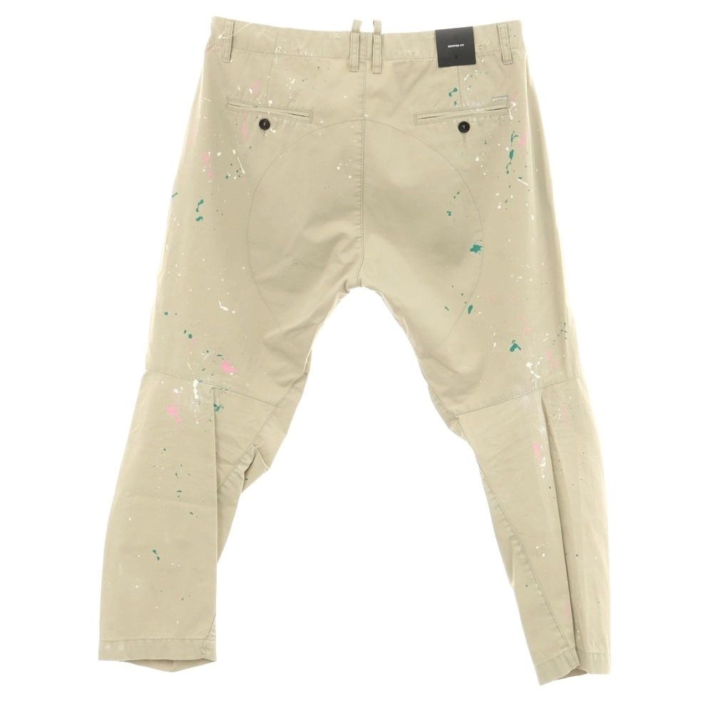 新品】ディースクエアード DSQUARED2 ペイント加工 コットン