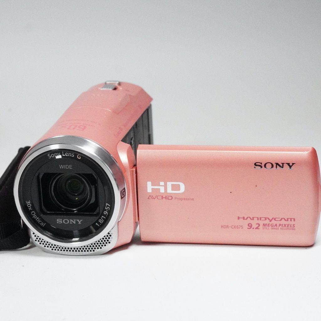 SONY ソニー HDR CX 675 ピンク 返金保証 2205