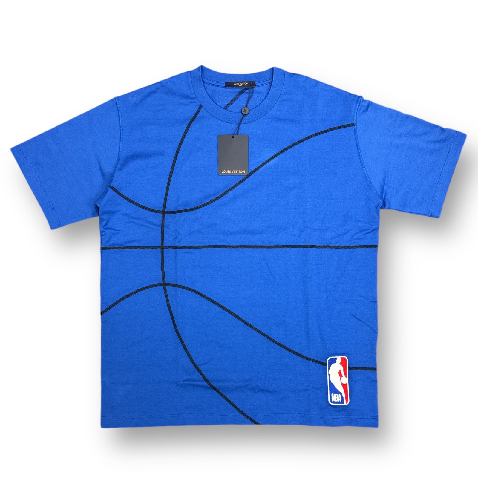 国内正規 LOUIS VUITTON × NBA 21SS エンブロイダリー刺繍Tシャツ