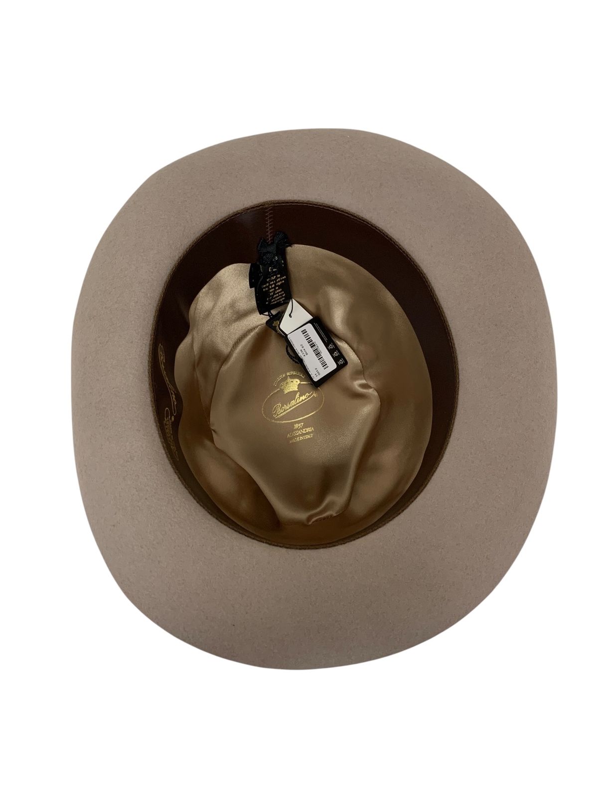 新品 Borsalino アレッサンドリア ミディアムブリム 390299 57 新品未使用 定価5.9万 Borsalino ボルサリーノ ALESSANDRIA