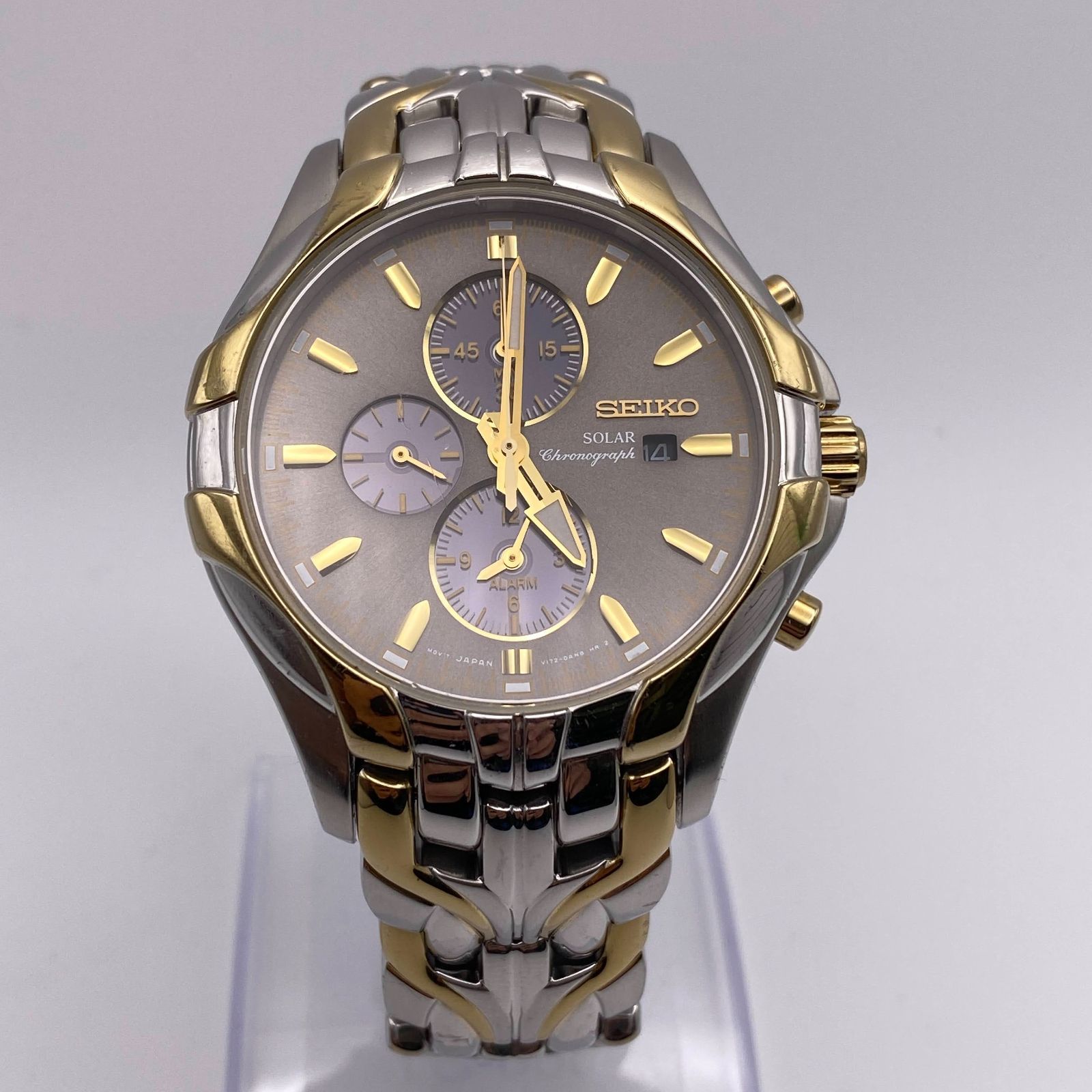 セイコー SEIKO ソーラー エクセルシオール Excelsior V172-0AK0 