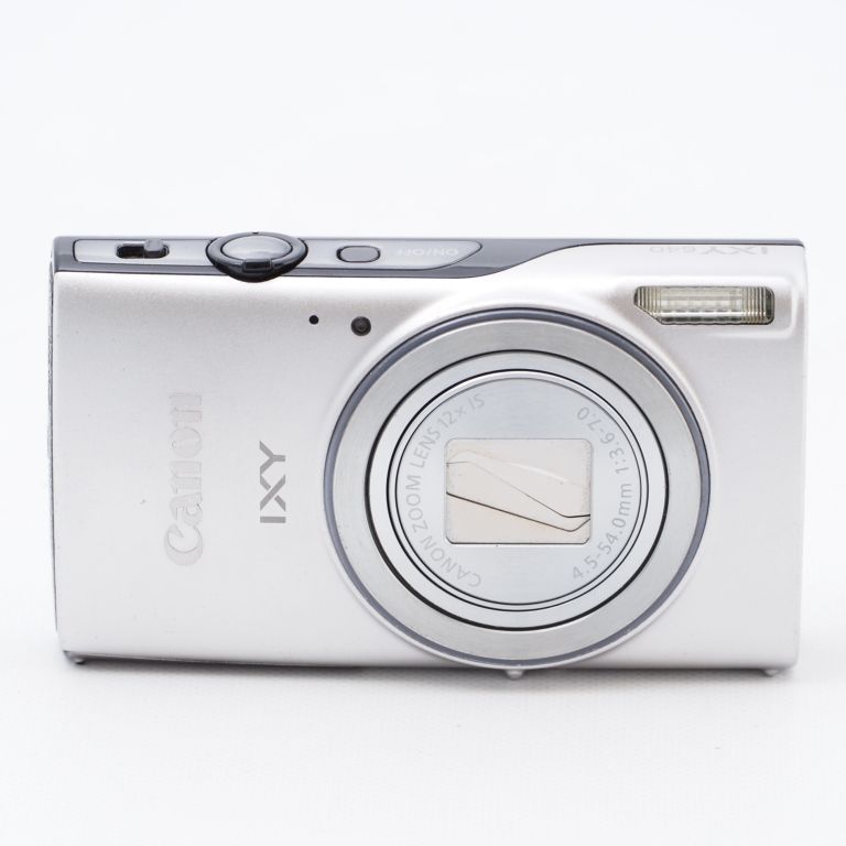 Canon キヤノン デジタルカメラ IXY 640 シルバー 光学12倍ズーム