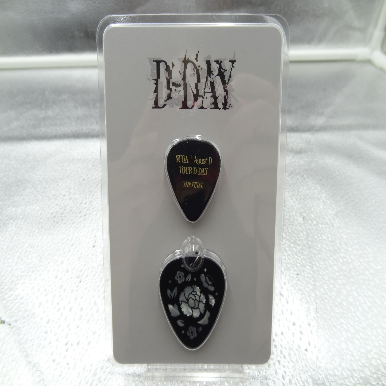 新品未開封 ユンギ SUGA D-DAY ピックセットソウル 神奈川 FINAL BTS SUGA Agust D D-DAY ユンギ ギターピック セットTHE FINAL