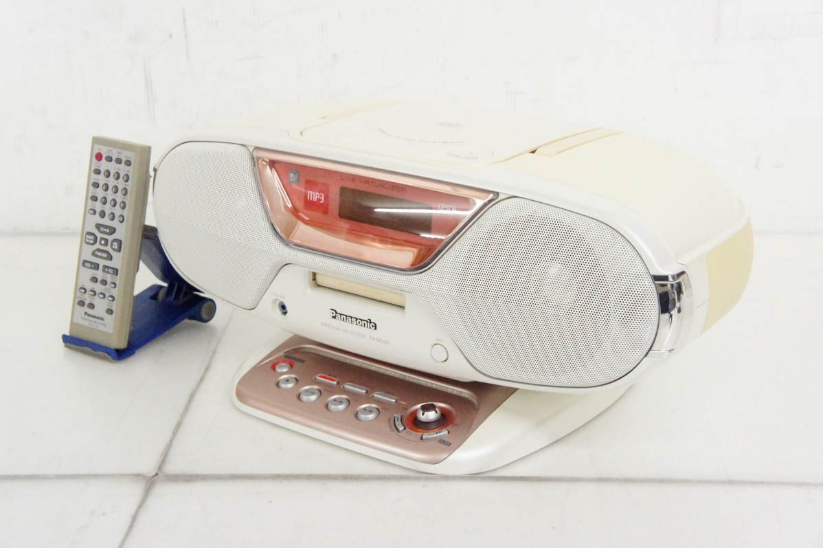 Panasonicパナソニック パーソナルMDシステム CD MD ラジオ MDLP対応 RX-MDX61