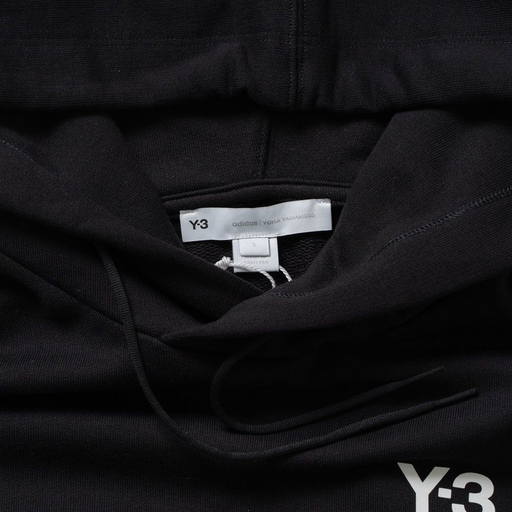 即納 Yohji Yamamoto ヨウジヤマモト プルオーバーパーカー 黒 2