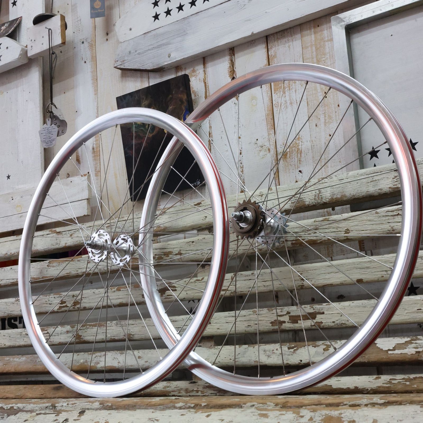 ピスト ホイール 前後セット araya carnival ピストホイール前後