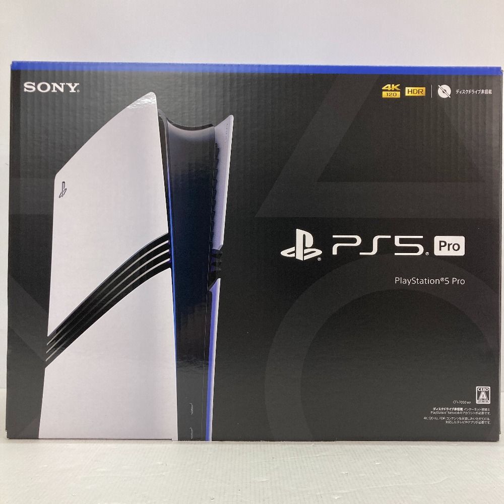 05w07329 未使用品 Playstation5 PS5 Pro CFI-7000B01 本体 2TB SSD 通常版 ディスクドライブ非搭載  ゲームハード  プレイステーション5