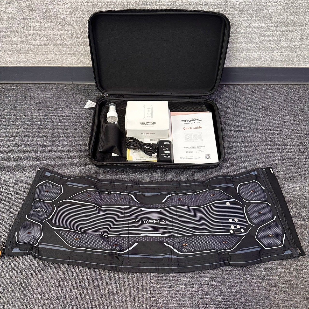 MTG SIXPAD Powersuit Lite Abs S (シックスパッド パワースーツ ライト アブズ Sサイズ)《コントローラーは別売です》  SE-AT00A-S の通販 | カテゴリ：自転車・スポーツ・旅行 | MTG | シックスパッド SIXPAD 家電通販のコジマネット -  全品代引き手数料無料