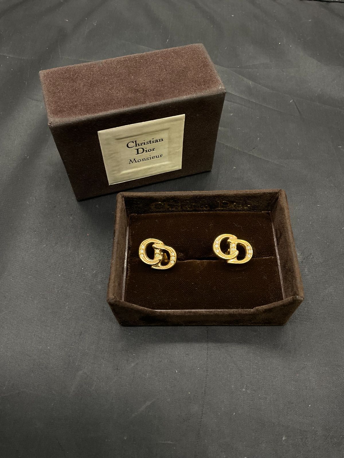 クリスチャンディオール カフス ライトストーン B25082926