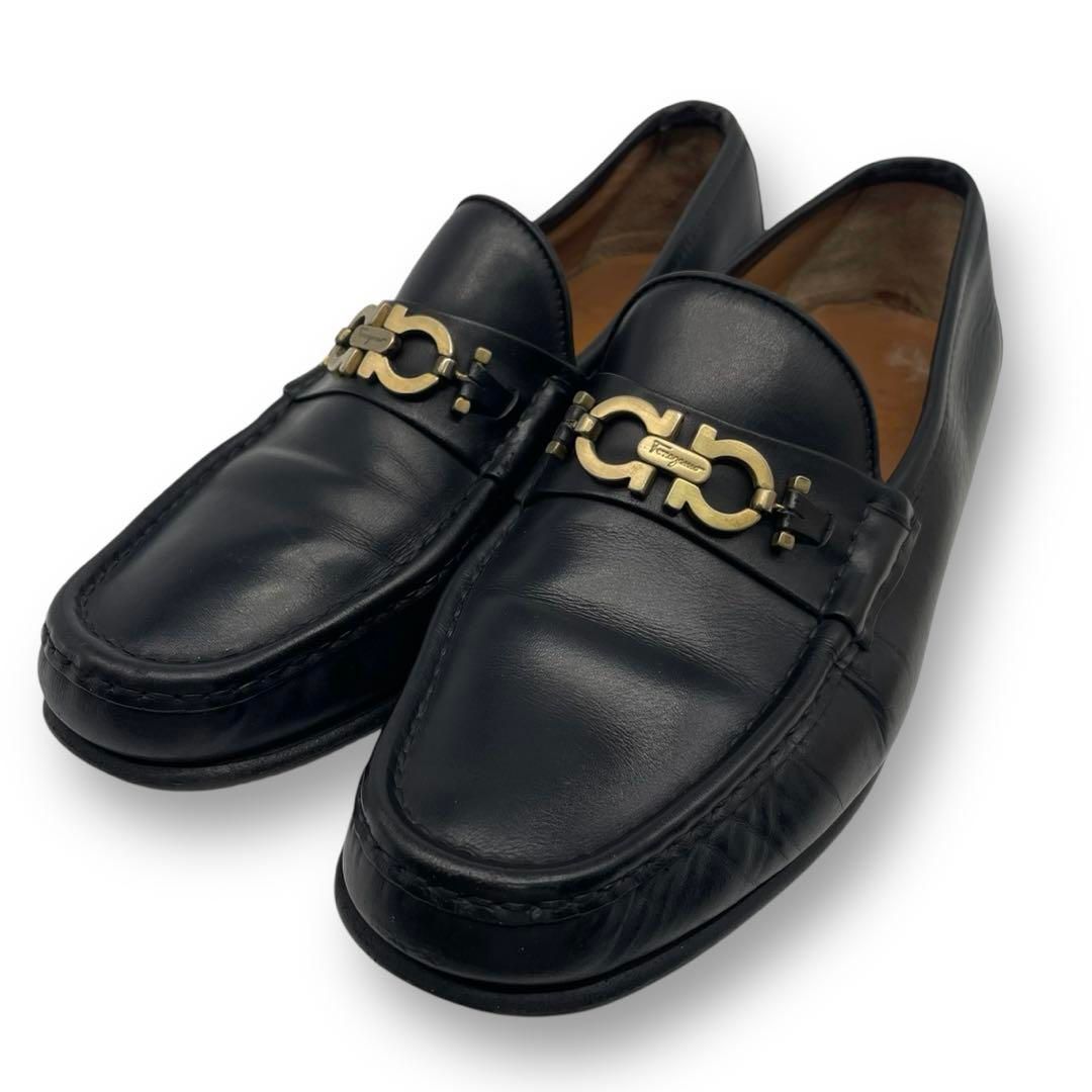 Ferragamo ブラックローファー　お値下げ中 値下げ Ferragamo ブラック ローファー 【公式通販】