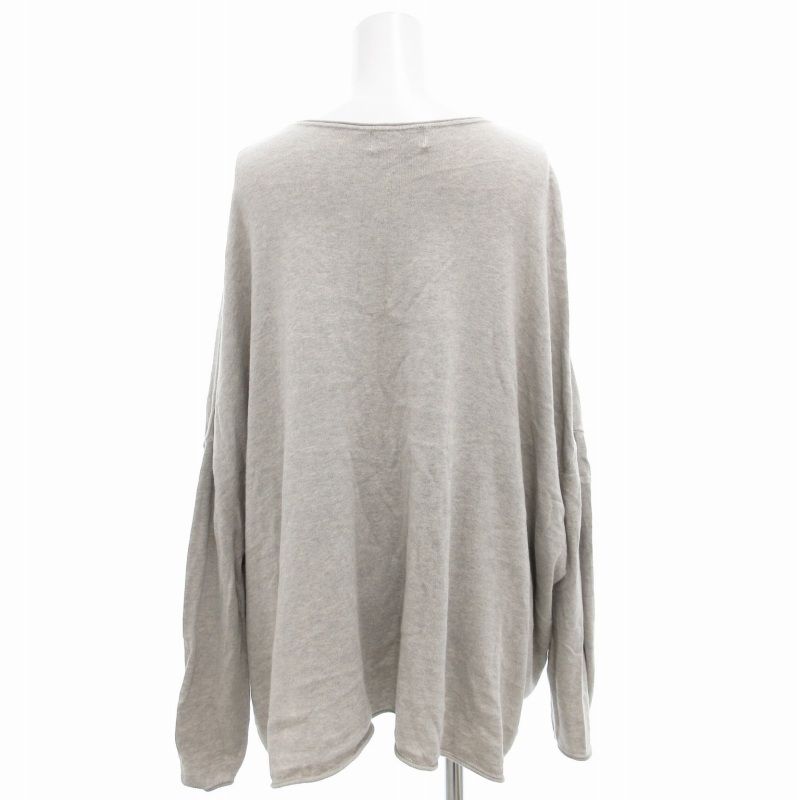 美品　SLOBE IENA グレー 長袖ニット SLOBE IENA 「SLOBE IENA」 長袖ニット - グレー レディース