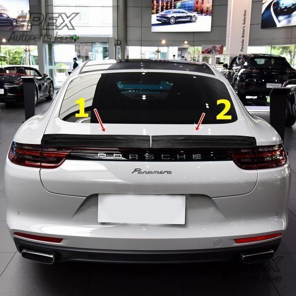 ポルシェ971turbo 2018-2021 2段式 リア トランク スポイラー