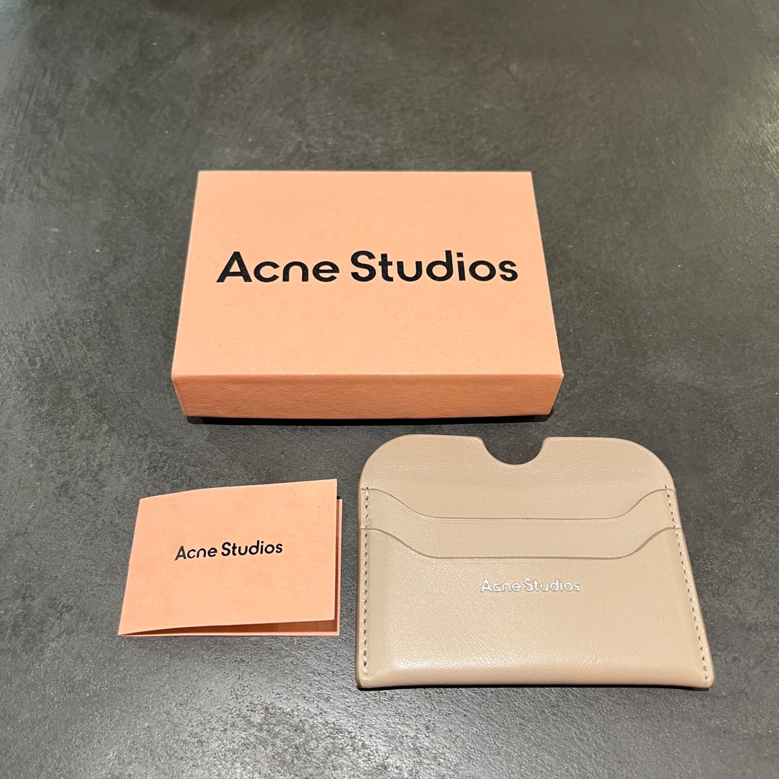 参考上代25800円 Acne Studios カードケース パスケース アクネ