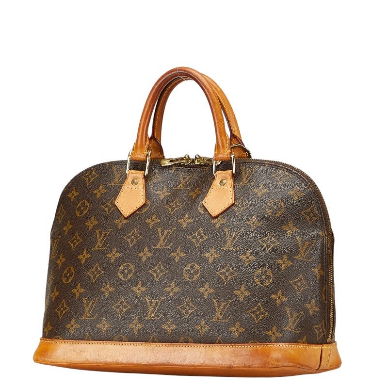 ルイ ヴィトン モノグラム アルマ M51130 ブラウン PVC レザー レディース LOUIS VUITTON 1-0228611