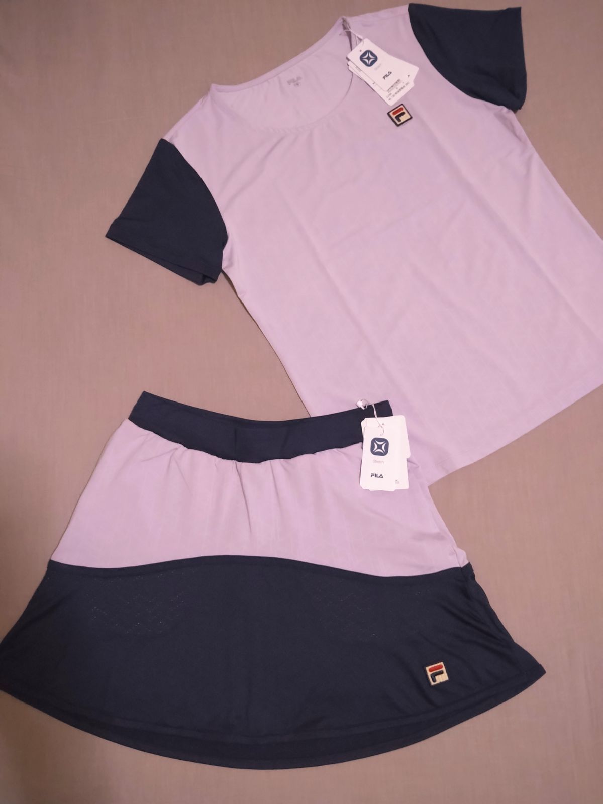 選べる配送時期 フィラ テニス スコート ゲームシャツ S セット - 通販 