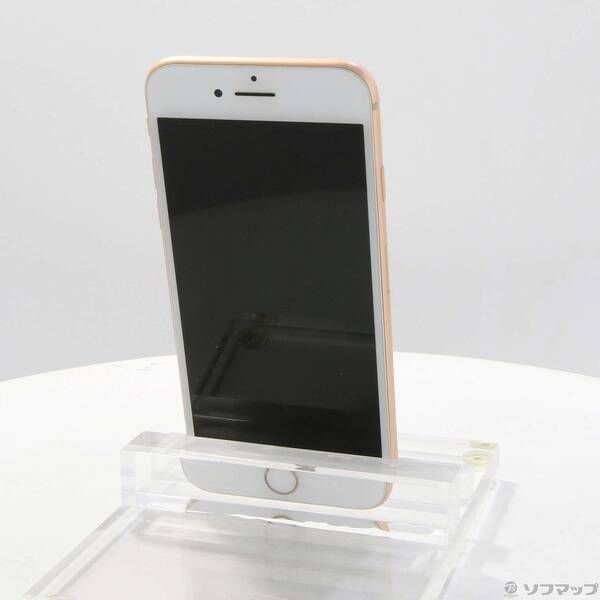品〕 iPhone8 64GB ストア ゴールド MQ7A2J／A SIMフリー【348
