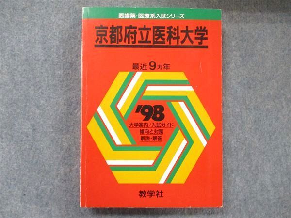 1997　赤本-　教学社　京都府立医科大学