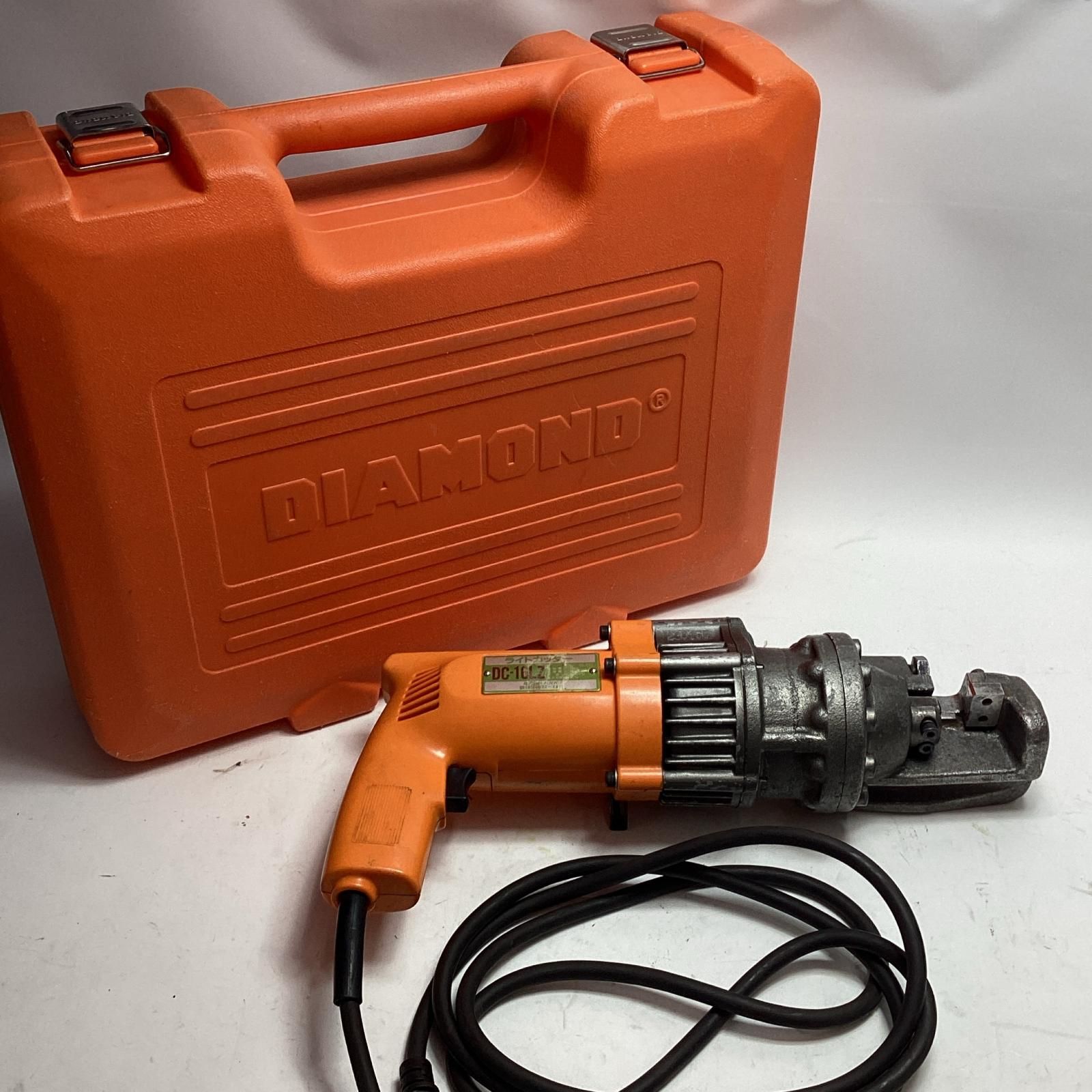 DIAMOND 工具 鉄筋カッター DC-16LZ オレンジ ケース付 コード式