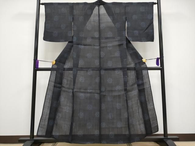 平和屋本店□極上 夏物 重要無形文化財 本場宮古上布 苧麻 逸品