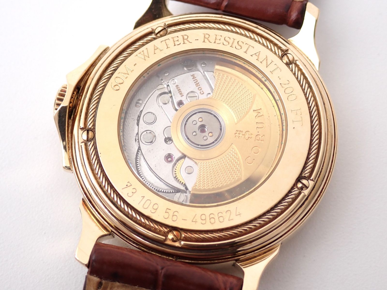CORUM(コルム) リザーブ ド マルシェ 73.109.56 YG/革 AT