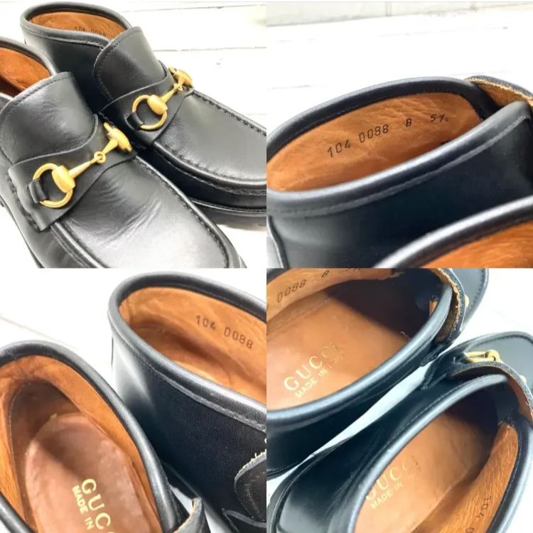 美品❣️GUCCI グッチホースビットレザーショートブーツチャッカ