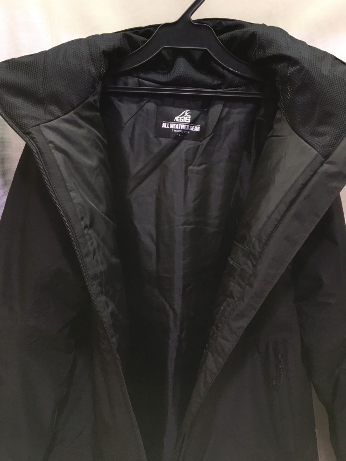 イージス防水防寒スーツ ライディングアイキョウブラック /L - メルカリ