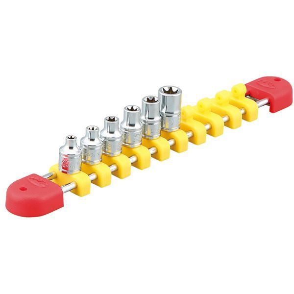 KTC 京都機械工具 6.3SQ E型トルクスレンチセット 6個組 TB2E06