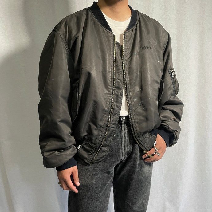 90年代 イタリア製 Levi's ユーロリーバイス MA-1 ミリタリー