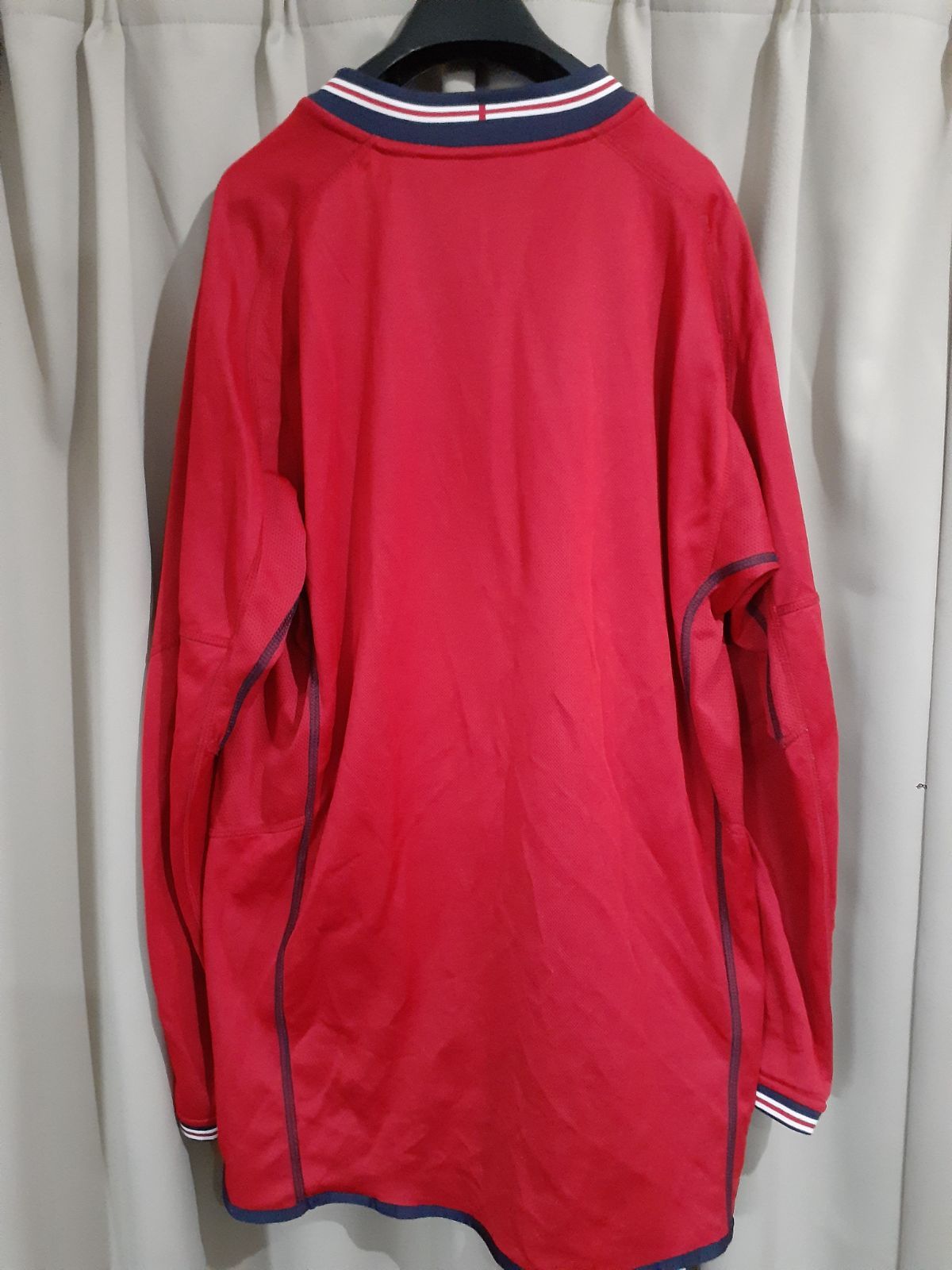 イングランド代表 ユーロ2004モデル　Umbro 長袖シャツ リバーシブル UMBRO イングランド代表 ユニフォーム 2004 襟付き リバーシブル