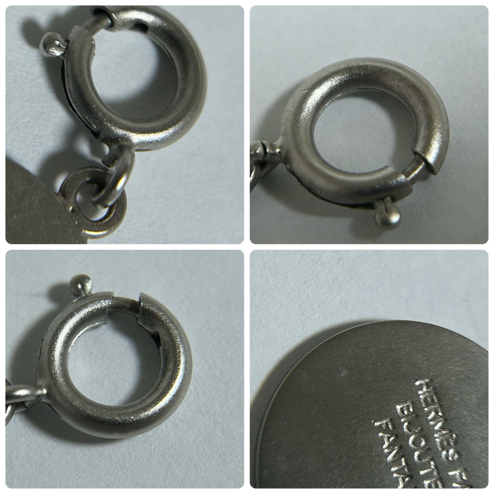 エルメス ペンダントトップ チャーム BIJOUTERIE FANTAISIE エルメス BIJOUTERIE FANTAISIE セリエ ネックレス ペンダント
