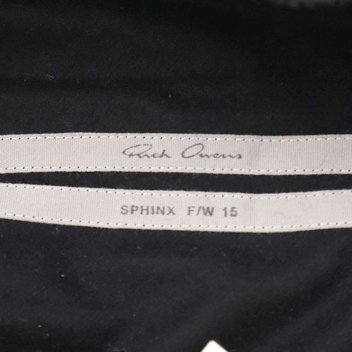 Rick Owens リックオウエンス 15AW カシミヤ混 ウールフルレングス