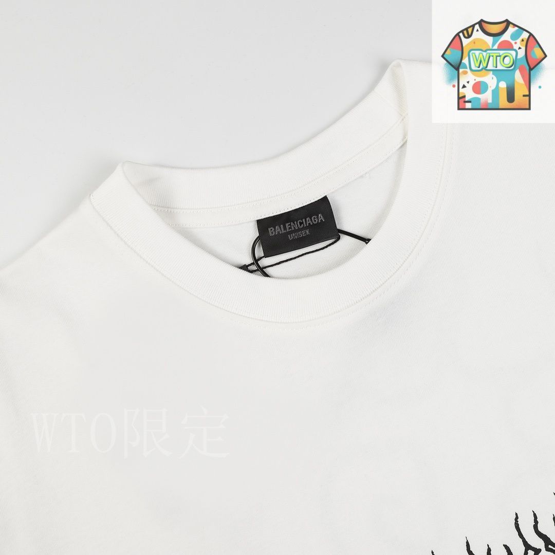 ●送料込●BALENCIAGA●Darkwave グラフィックロゴTシャツ 210.jpg