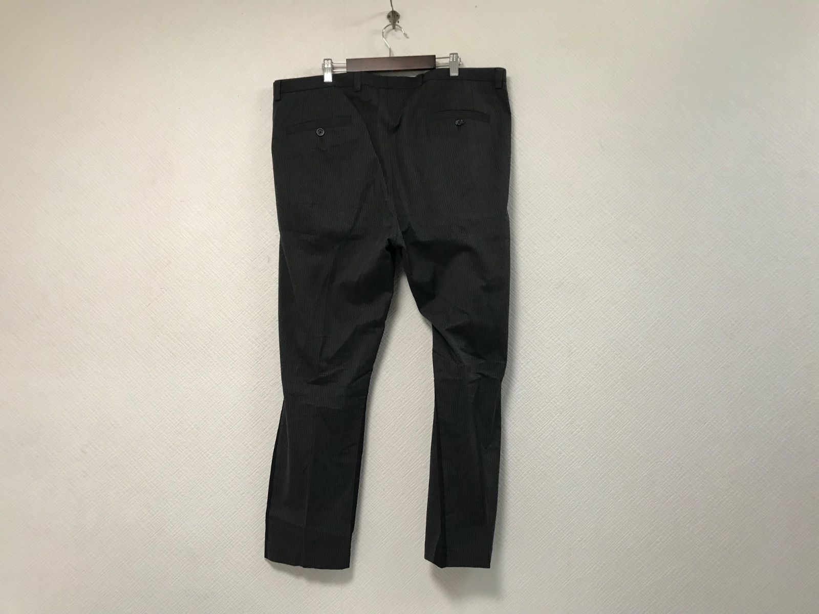 ドルチェ&ガッバーナ ストライプ ストレッチデニム ブラック DOLCE&GABBANA (ドルチェ ＆ ガッバーナ) 5ポケット ジップ