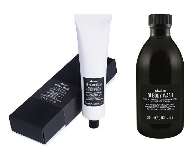 【ラッピング付きギフトセット】Davines　ダヴィネス　オイ　ハンドバーム75ｇ＋オイボディウォッシュ２８０ｍｌ　【バレンタイン