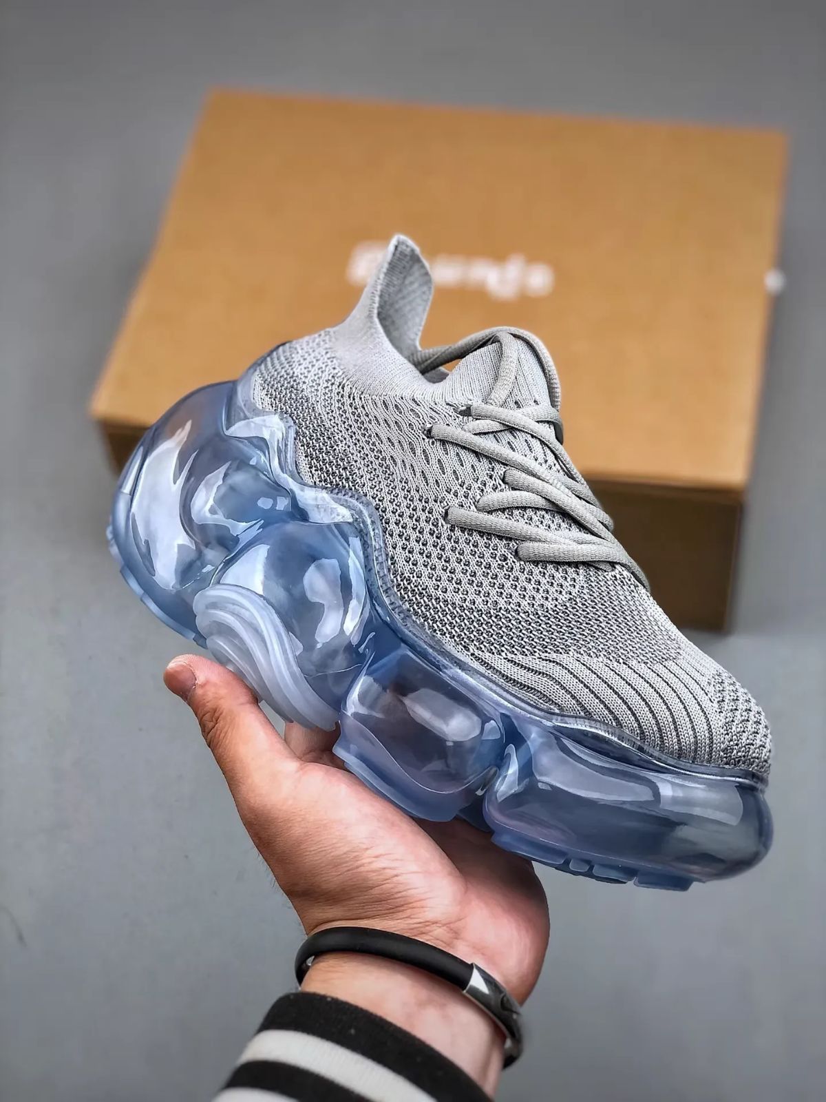  grounds グラウンズ スニーカー シンプル カジュアルシューズ レディース ブルー グレー スニーカー 靴