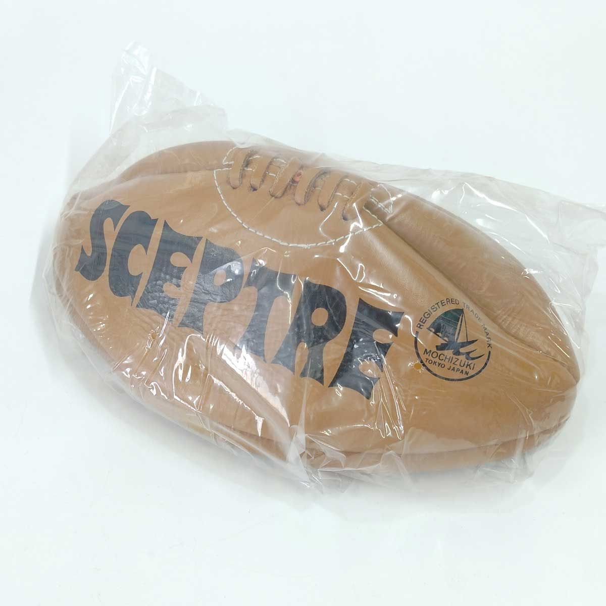 【中古・未使用品】セプター モデル1000 ラグビーボール 5号球 SCEPTRE ブラウン SP-2 未使用】セプター モデル1000 ラグビーボール 5号球 SCEPTRE