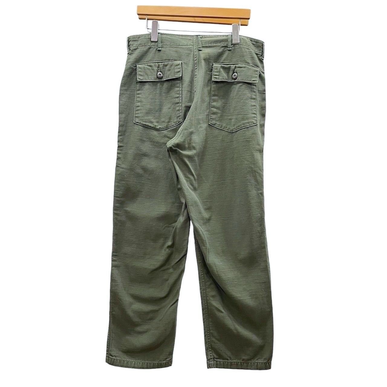 70s ビンテージ US ARMY コットン ベイカー パンツ W36 70年代 