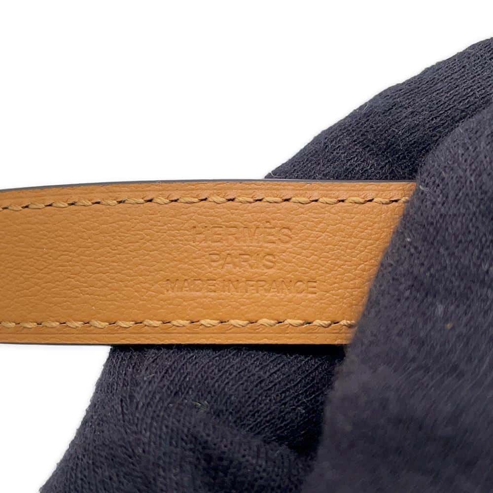 エルメス ケリーベルト エトゥープ/ピンクゴールド金具 エプソン W刻印