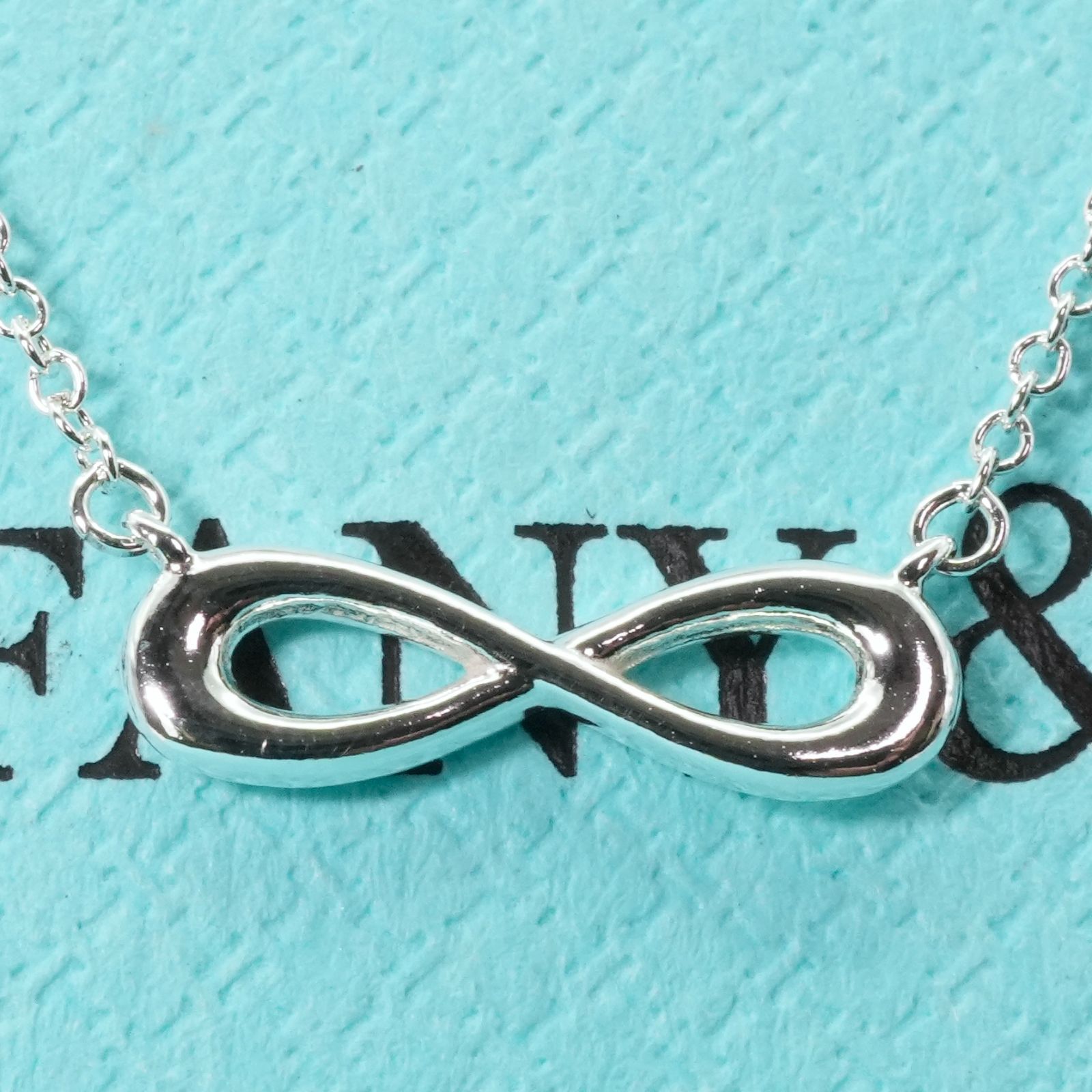 ティファニー インフィニティネックレス【美品】 中古】美品