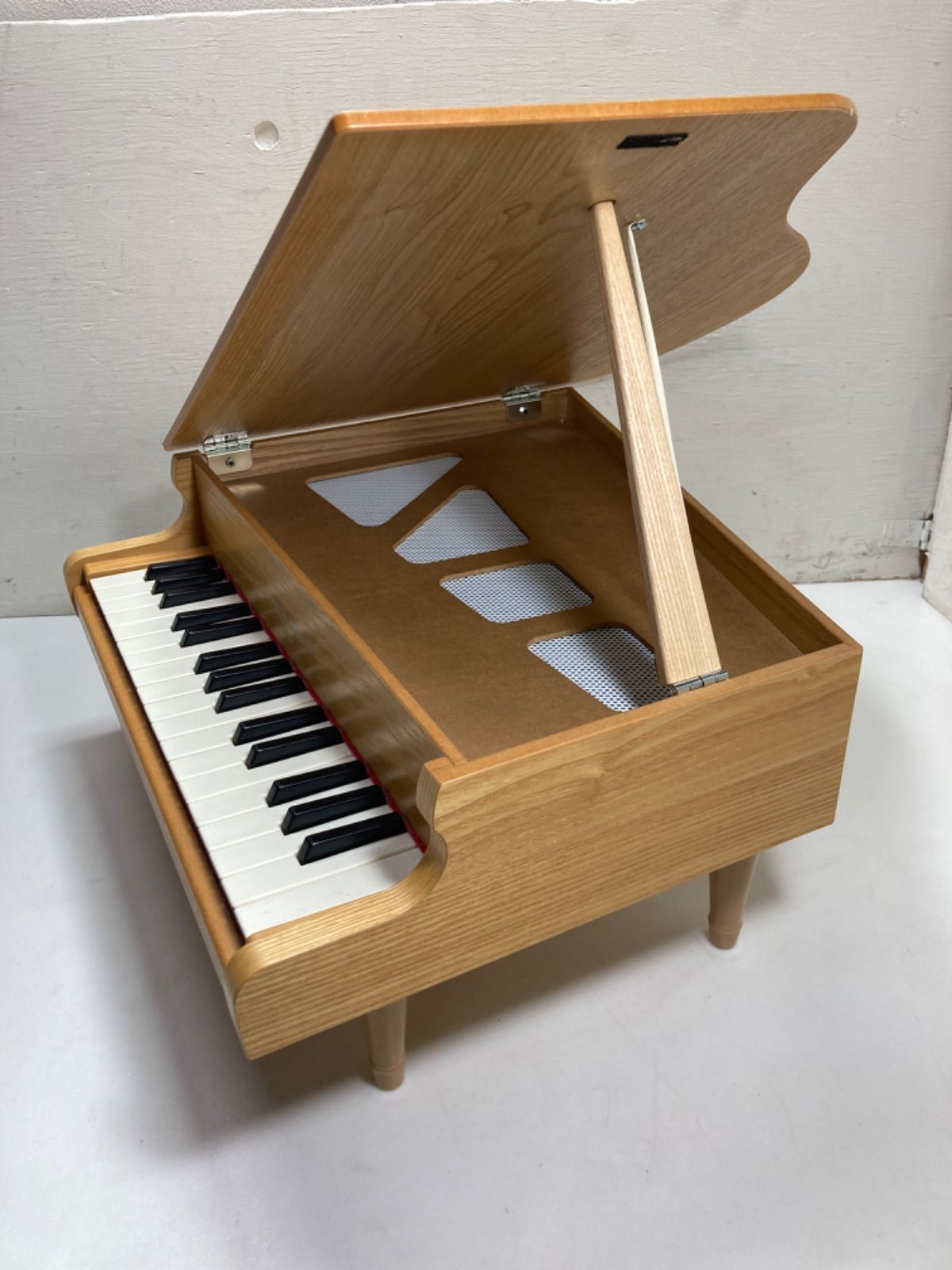希少 廃盤品 KAWAI 32鍵 カワイ ミニ グランドピアノ ナチュラル 木目 KAWAI P-32/1164 ナチュラル ミニピアノ 32鍵盤 カワイ | 島村