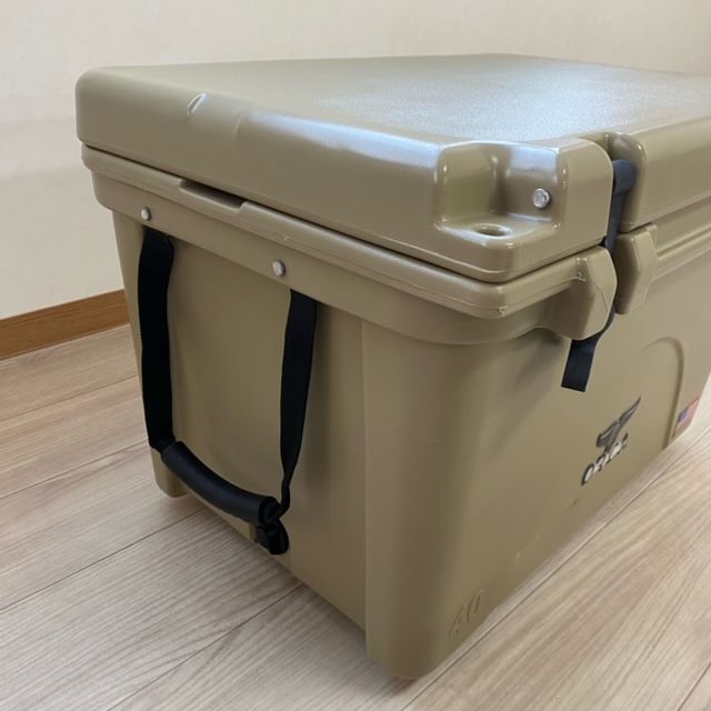 524】<<新品未使用>>オルカ ORCA クーラーボックス 40QT 約38L Tan 